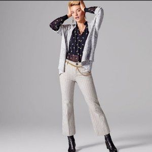 EUC CAbi Tick Tock Crop Pants Size 10